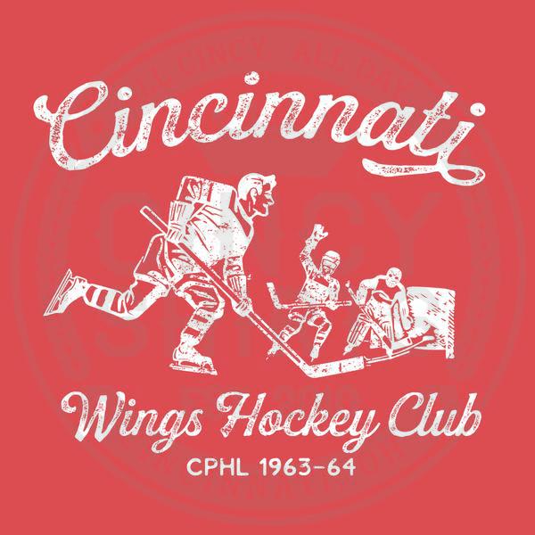 Cincinnati Wings Hockey - ONLINE EXCLUSIVE - Cincy Shirts