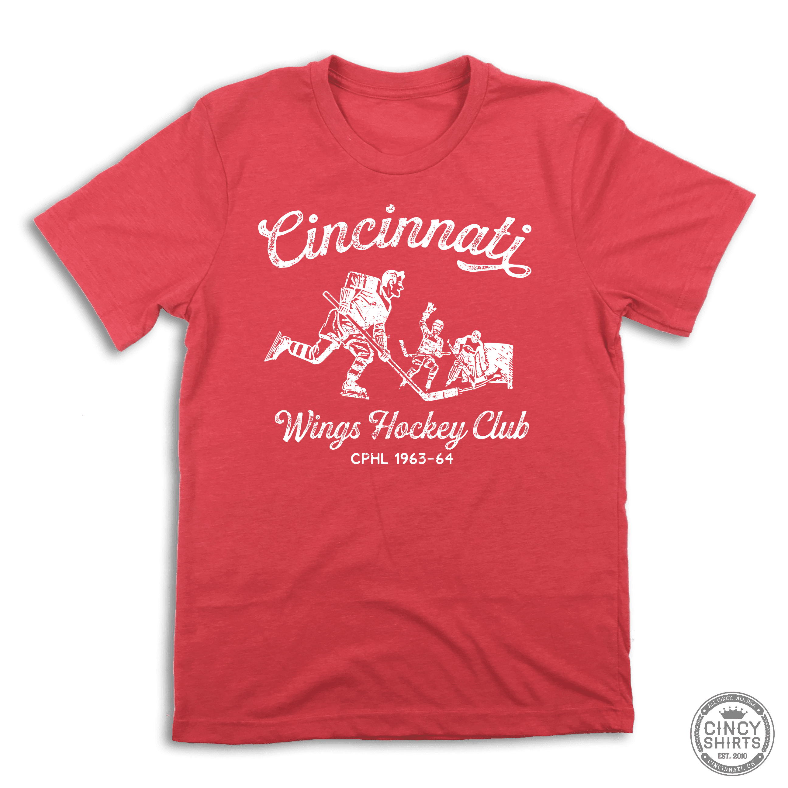 Cincinnati Wings Hockey - ONLINE EXCLUSIVE - Cincy Shirts