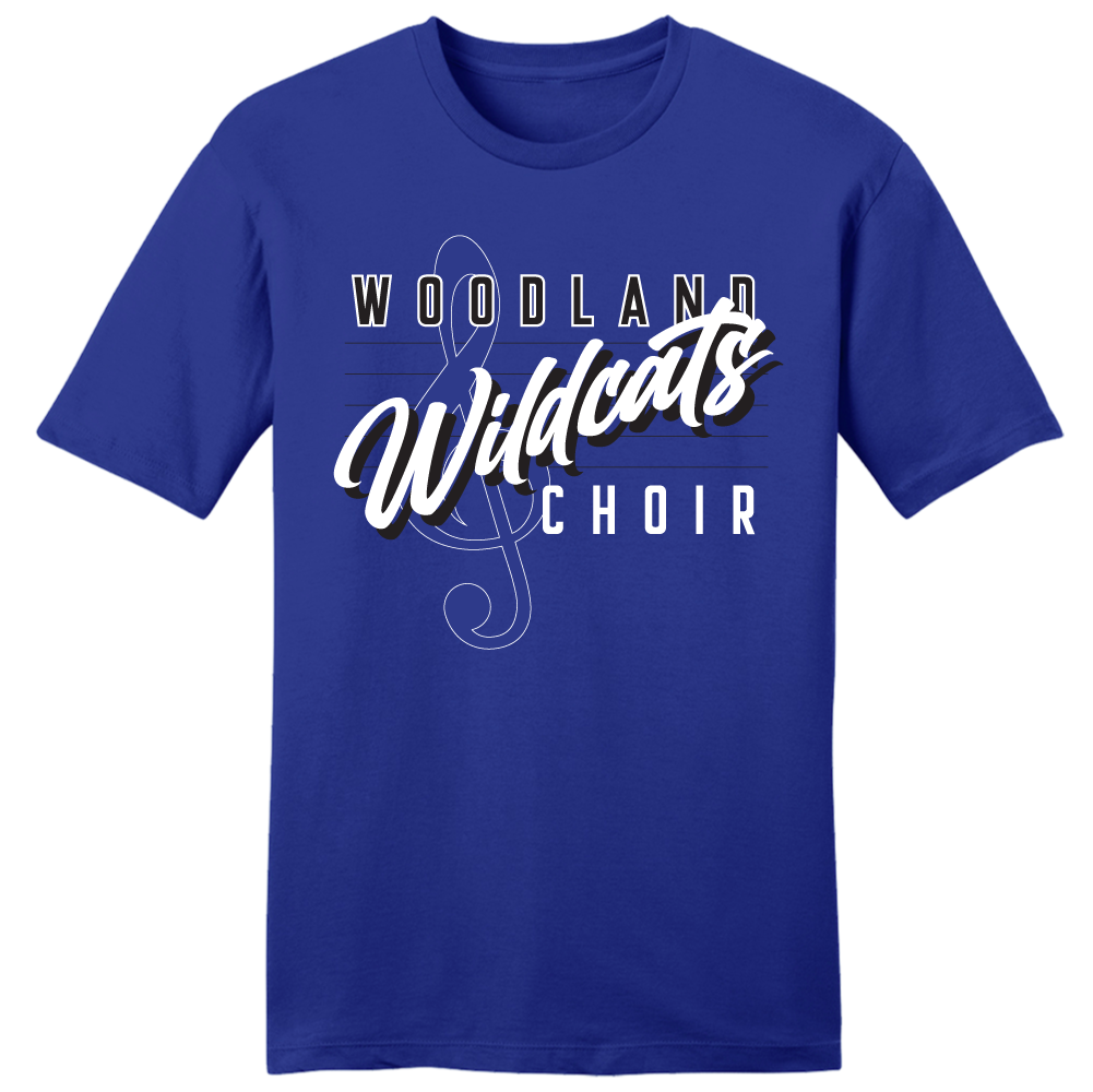 Woodland Middle School Choir Clef - Cincy Shirts