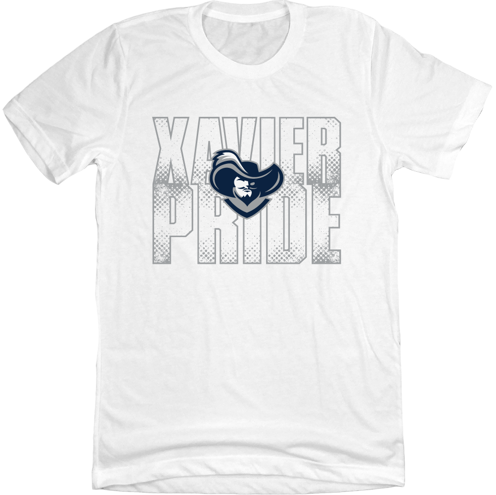 Xavier Pride T-shirt white Cincy Shirts