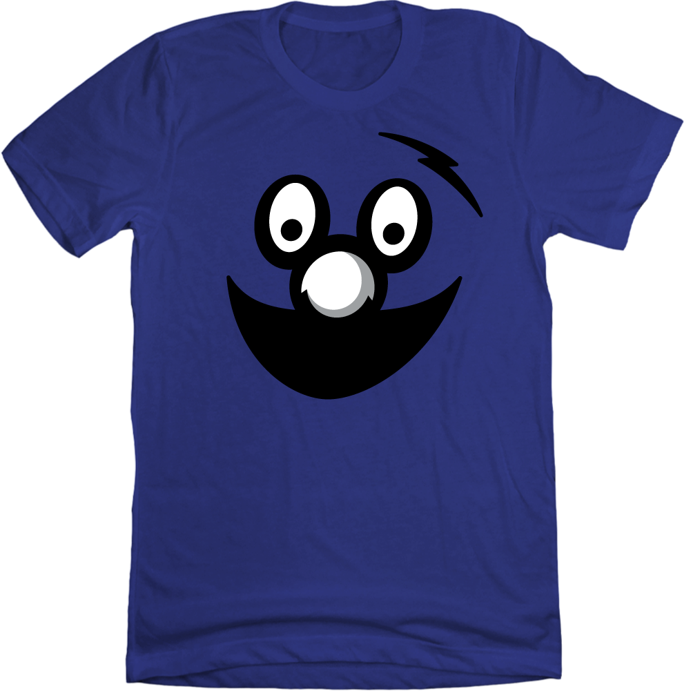 Xavier University Blue Face T-shirt