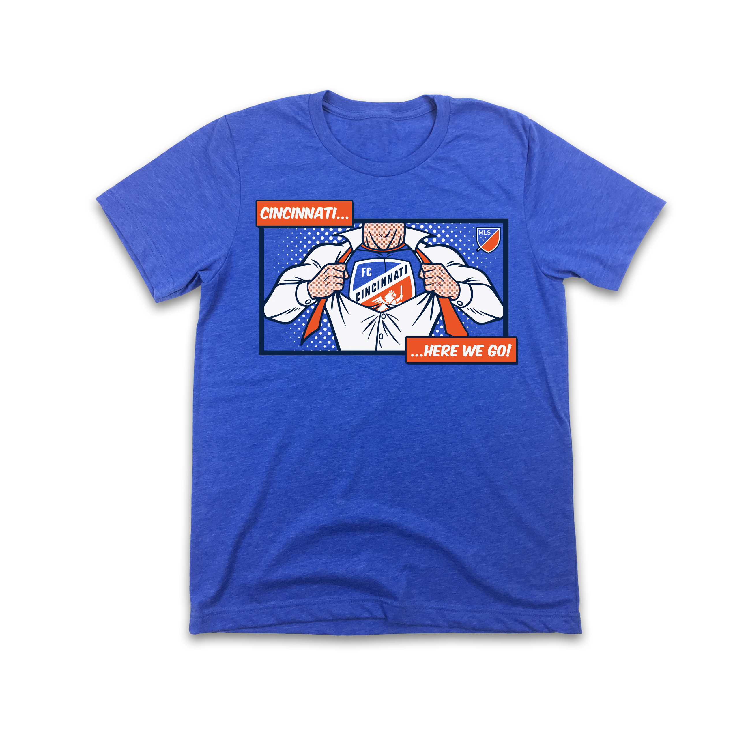 FCC Superhero "Here We Go!" - Cincy Shirts