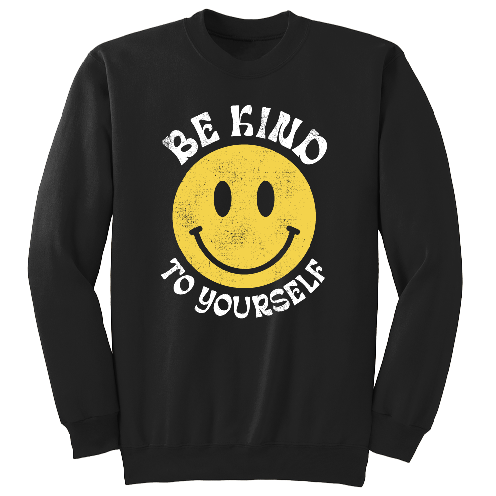 Be Kind To Yourself Smiley Face - Cincy Shirts