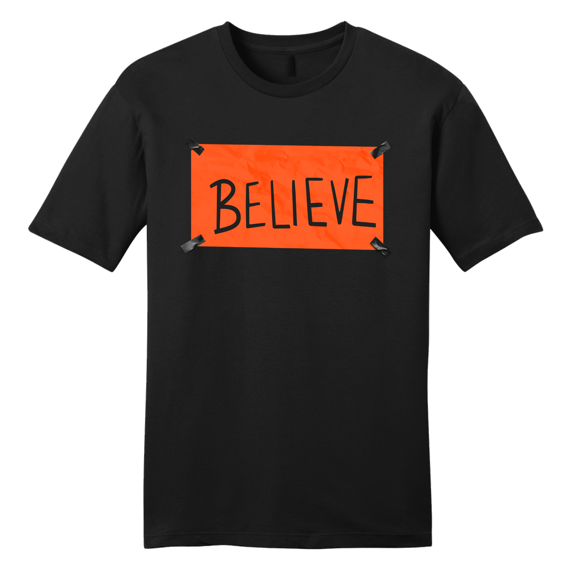 Believe Cincinnati Football tee black