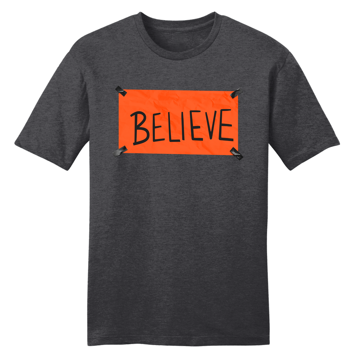 Believe Cincinnati Football Charcoal tee