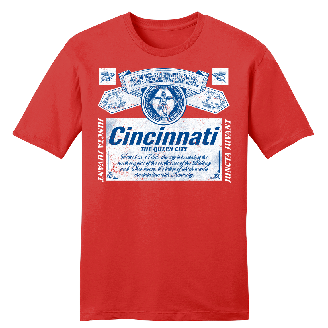 Cincinnati The Queen City of Beers tee