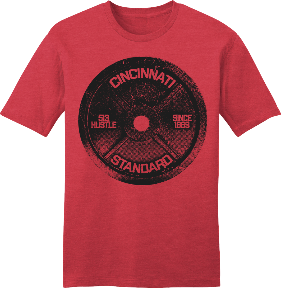 Cincinnati Hustle Barbell - Cincy Shirts