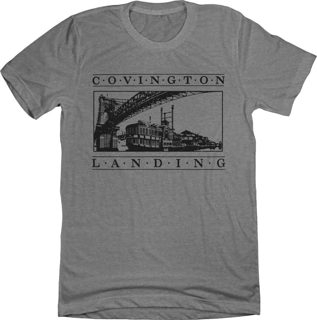Covington Landing grey T-shirt Cincy Shirts