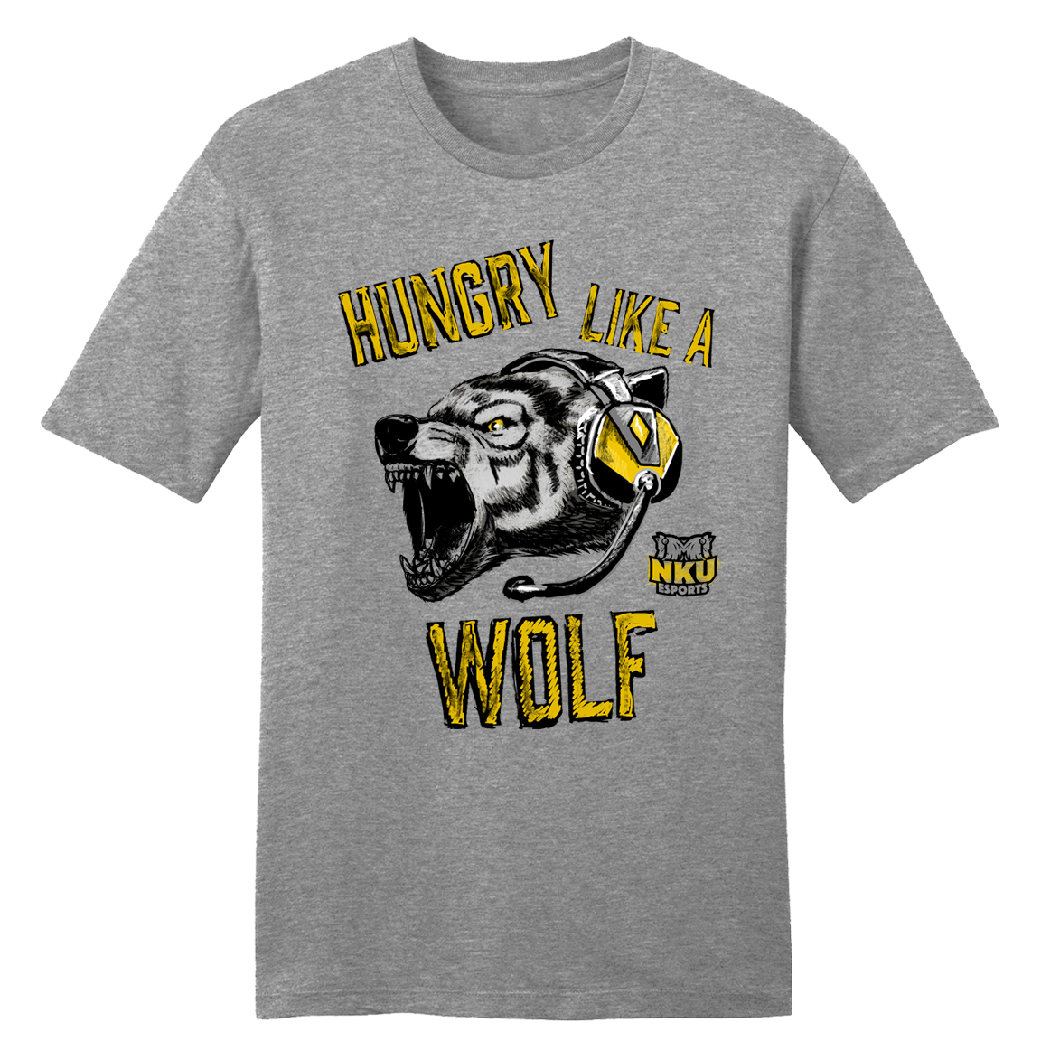 NKU Esports Hungry Like a Wolf tee