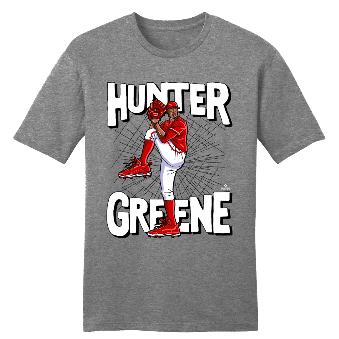 Greene Cartoon Stance - Cincy Shirts