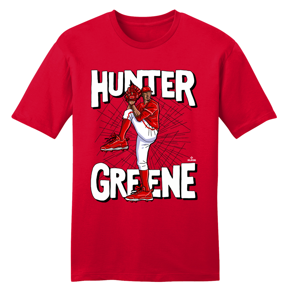 Greene Cartoon Stance - Cincy Shirts
