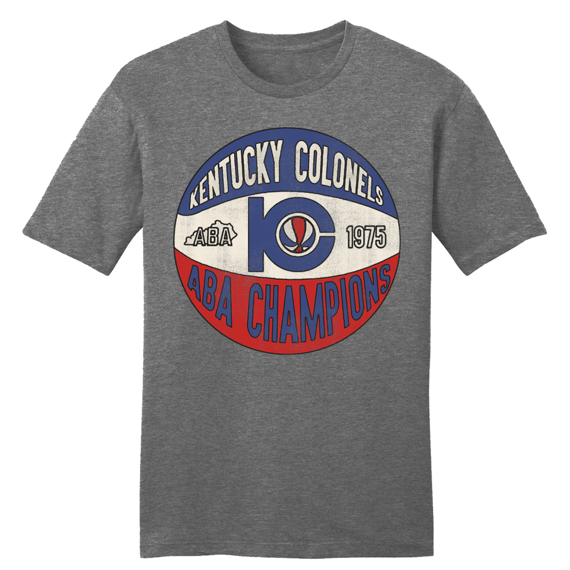 Kentucky Colonels 1975 ABA Champs Grey T-shirt