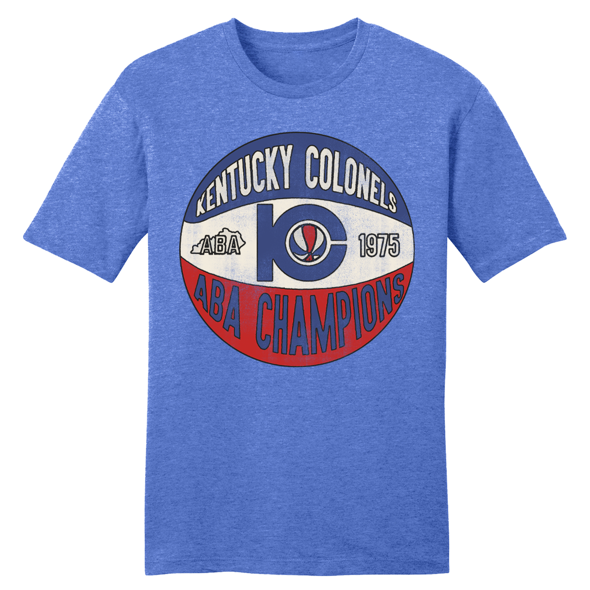 Kentucky Colonels 1975 ABA Champs T-shirt blue