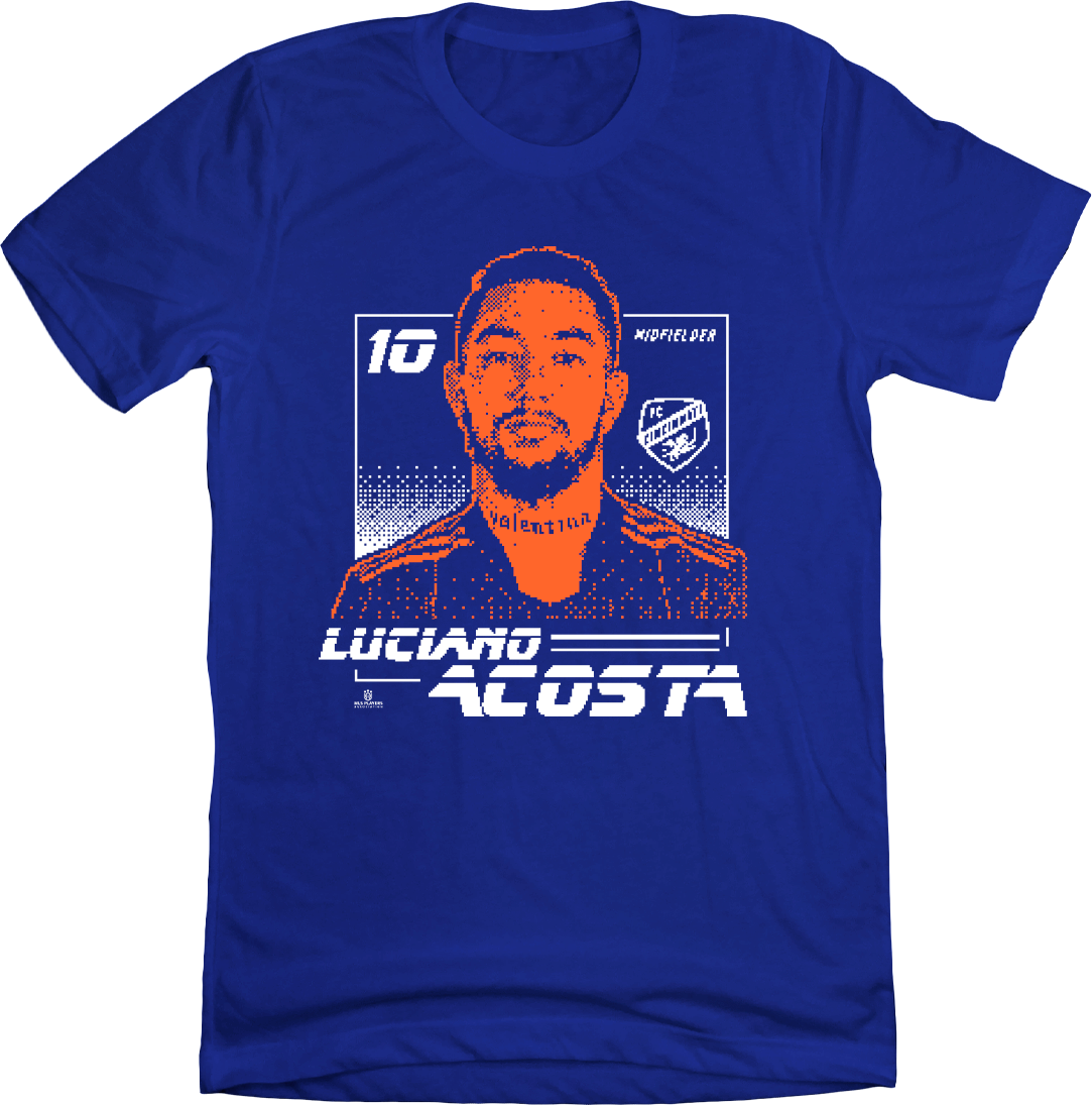 Luciano Acosta Pixel Scoreboard MLSPA Tee - Cincy Shirts