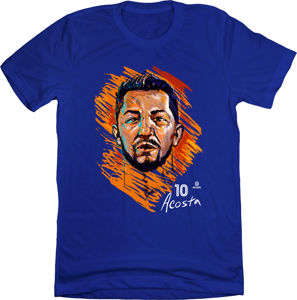 Official Lucho Acosta MLSPA Drawing Tee - Cincy Shirts