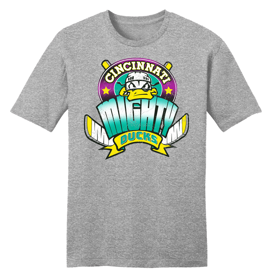 Mighty Ducks Alternate Logo Tee - Cincy Shirts
