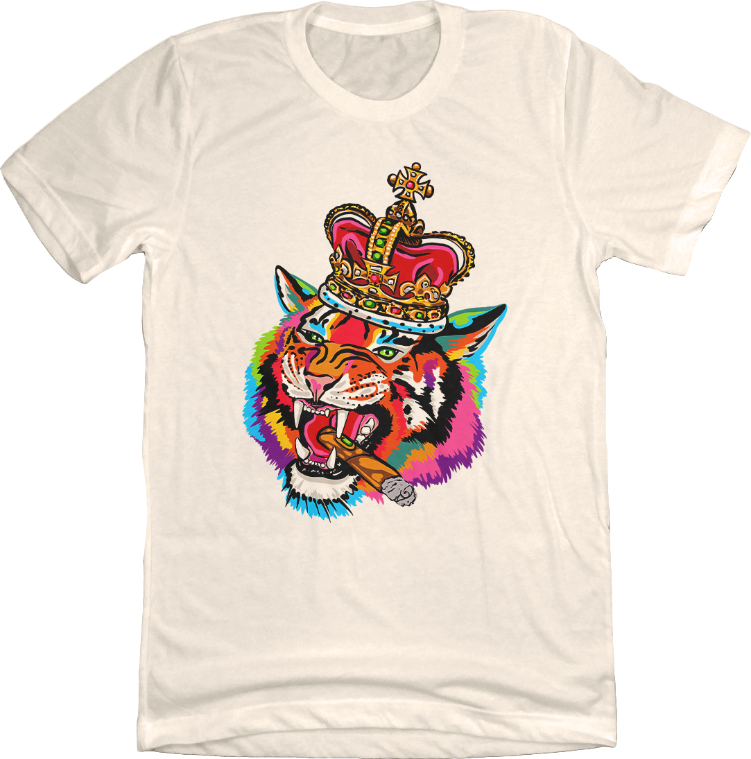 Smoking Tiger Full Color natural