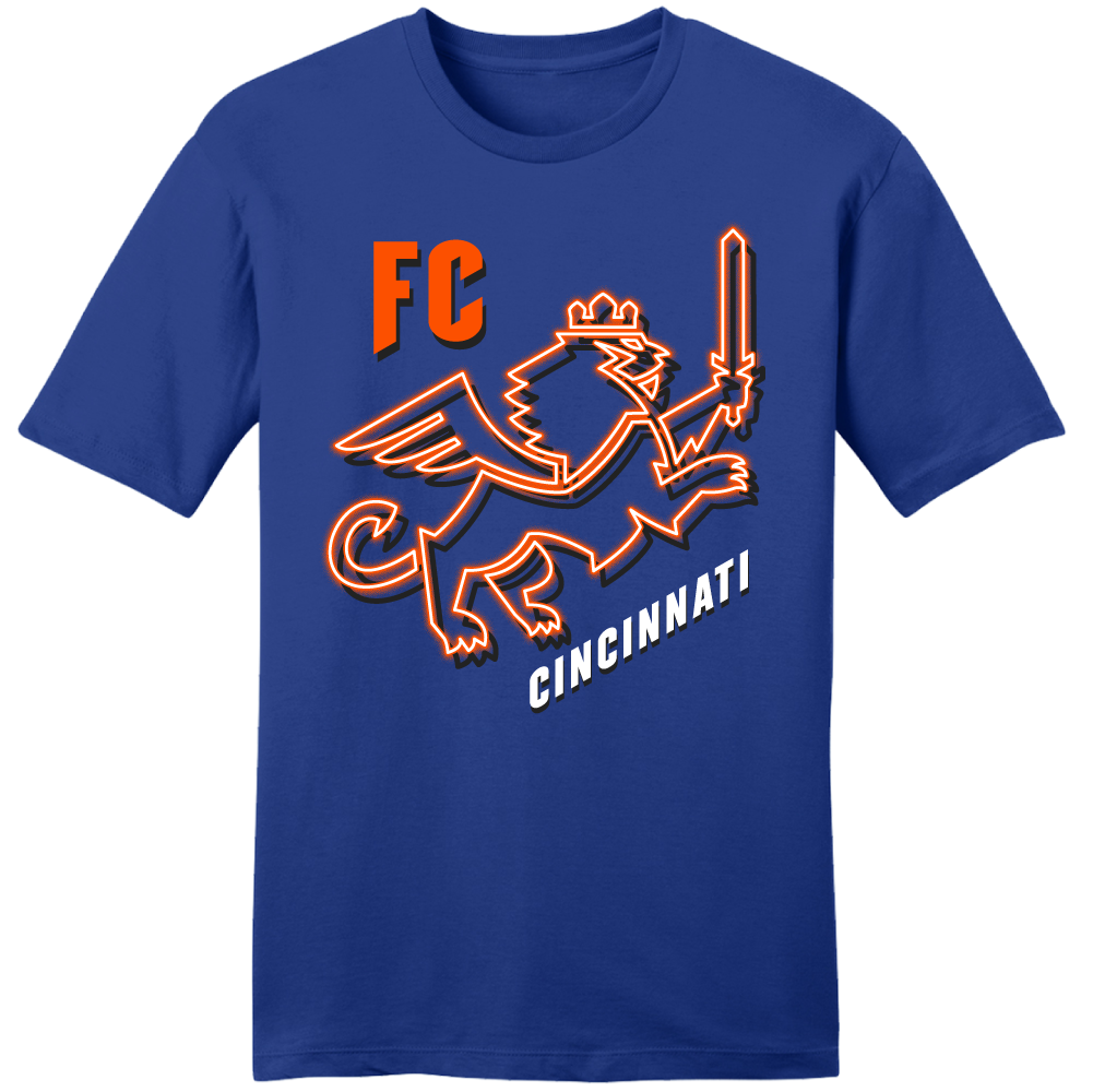 FC Cincinnati Neon Lion Tee