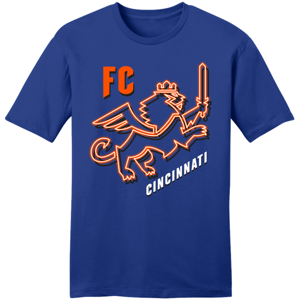 Cincy Lyfe Black and Orange Cincinnati Football Colors T-Shirt