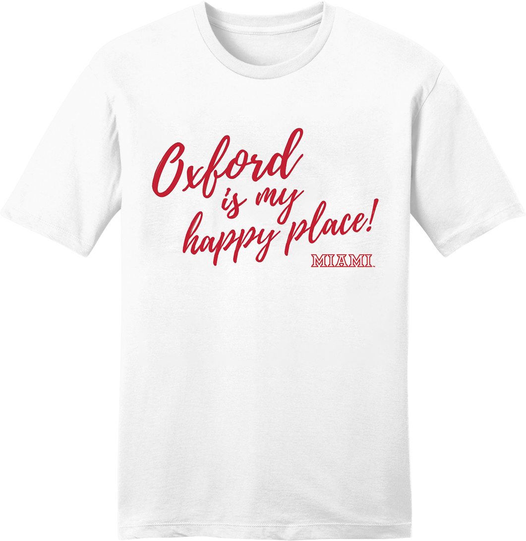 Oxford is My Happy Place tee