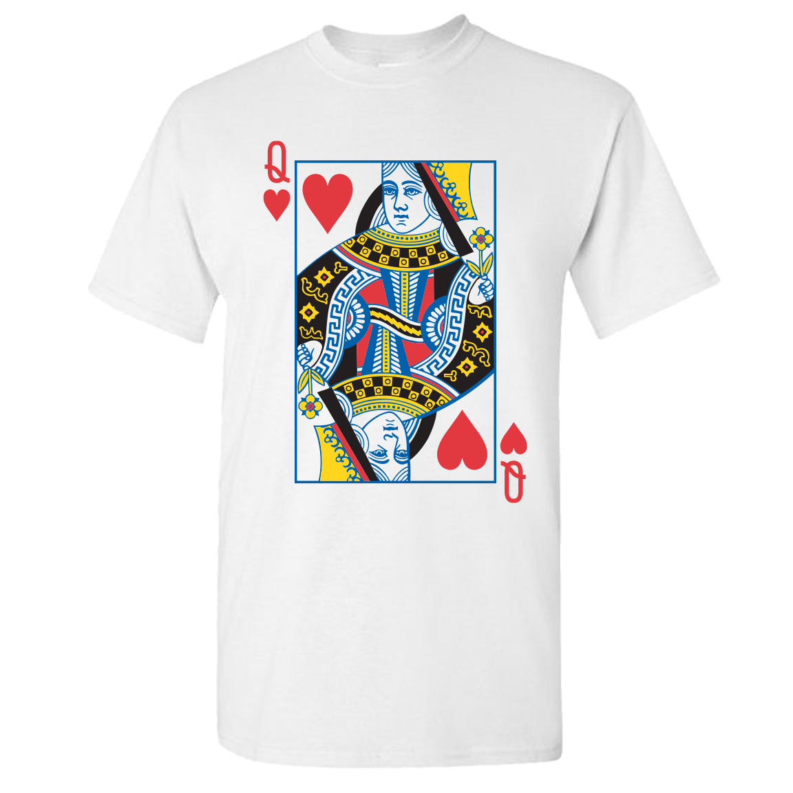 Queen of Hearts Tee US Playing Card Company Apparel Cincy Shirts