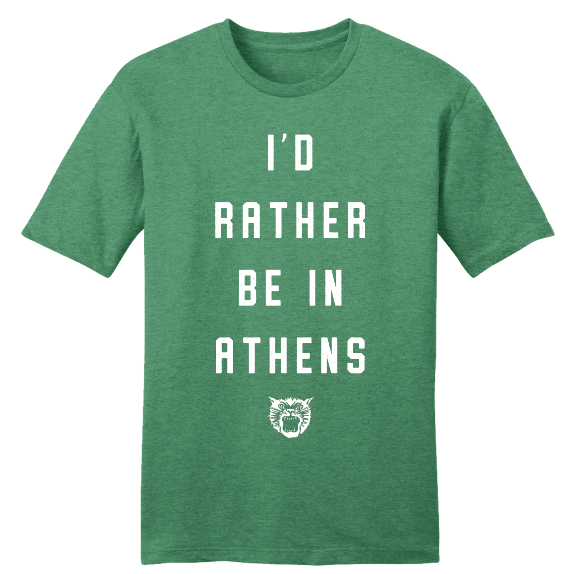 Ohio University I'd Rather Be In Athens Collegiate Apparel