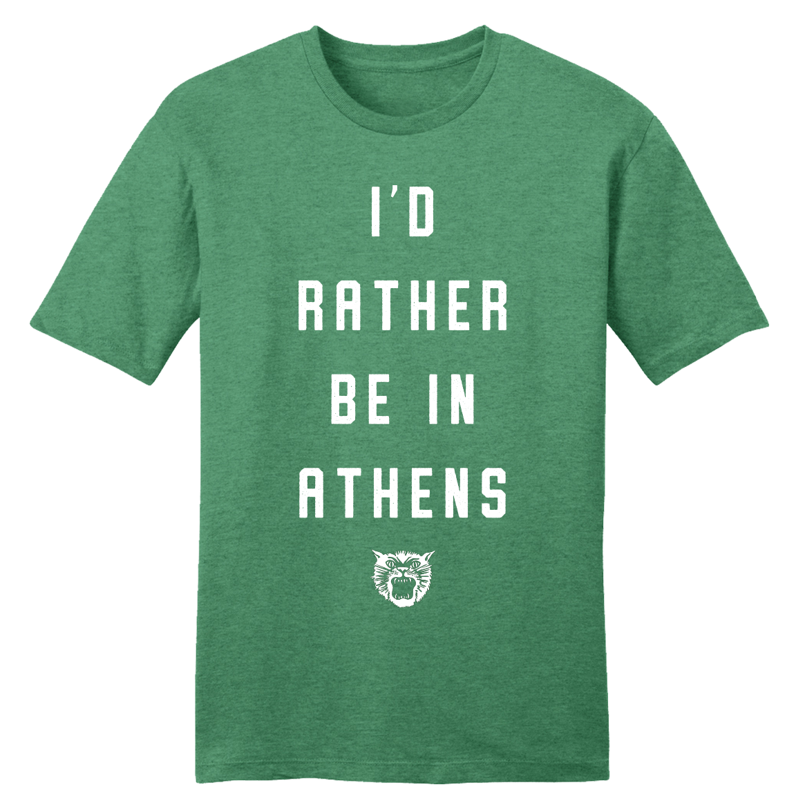 Ohio University I'd Rather Be In Athens - Cincy Shirts