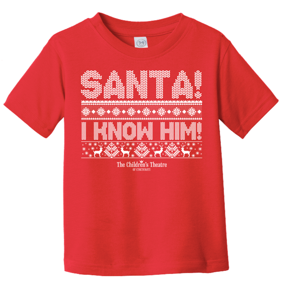 CTC Santa I Know Him! tee youth