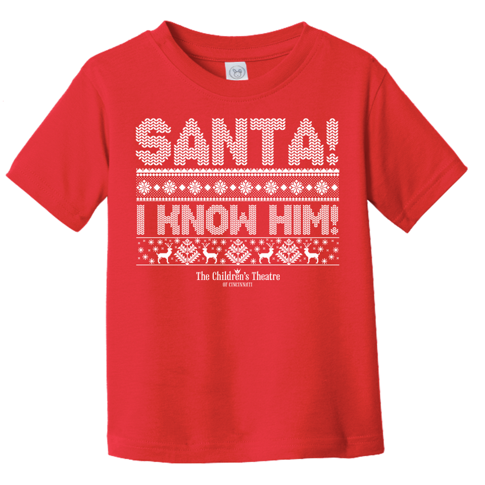 CTC Santa I Know Him! tee youth
