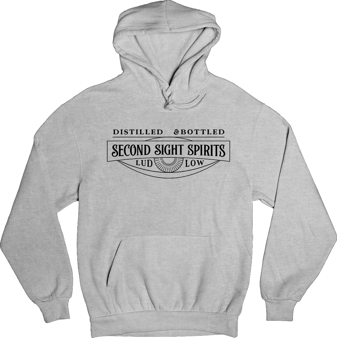 Second Sight Spirits Logo Cincy Shirts Light Grey hoodie
