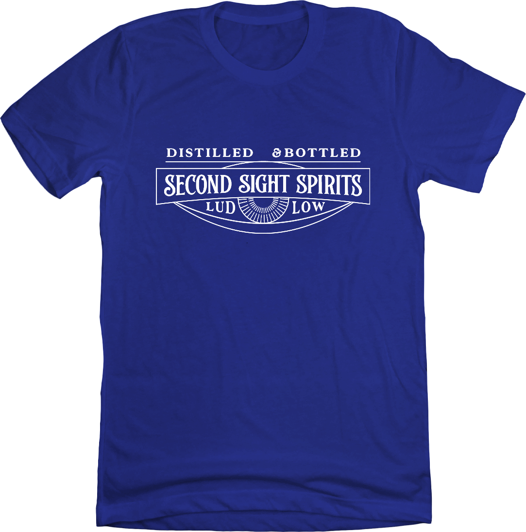 Second Sight Spirits Logo Cincy Shirts T-shirt Blue