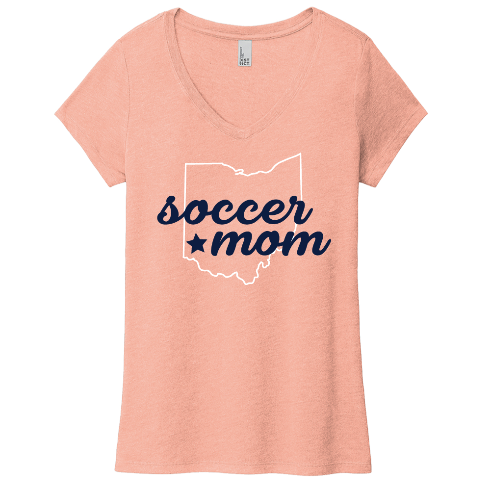 Soccer Mom Ohio Star V-neck