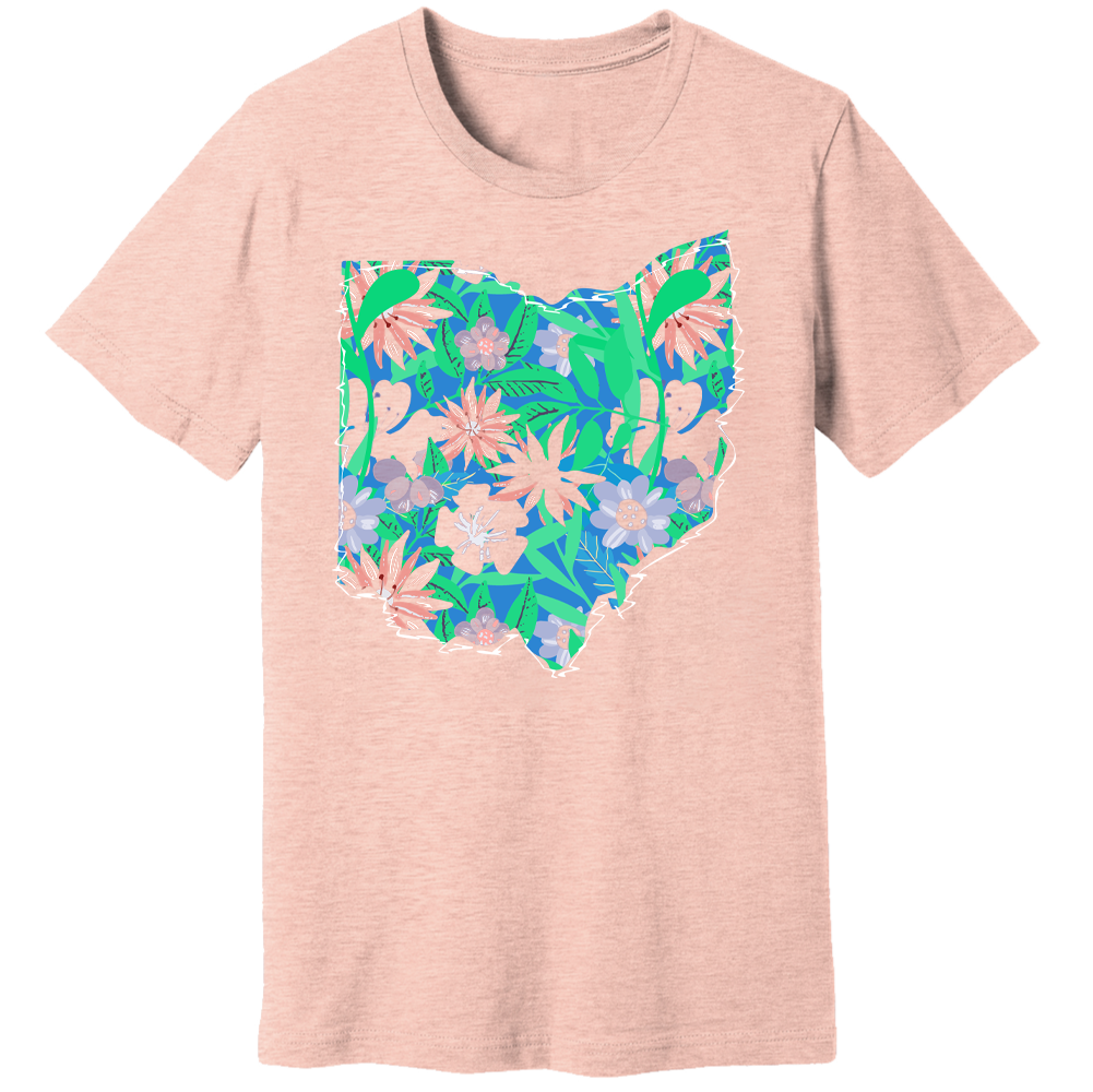 Ohio Floral Tee - Cincy Shirts