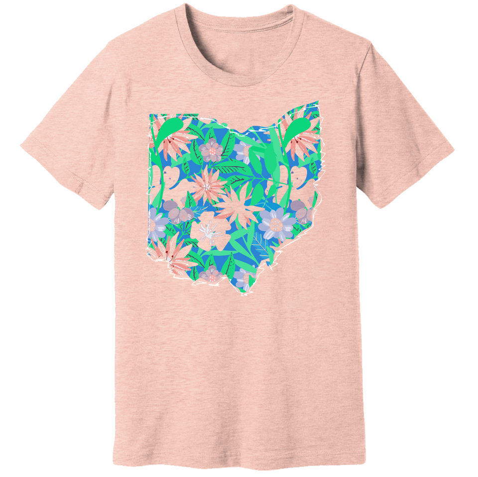 Ohio Floral Tee - Cincy Shirts