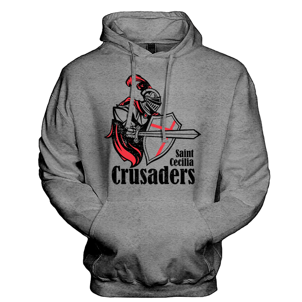 St. Cecilia Crusaders Sword and Shield - Cincy Shirts