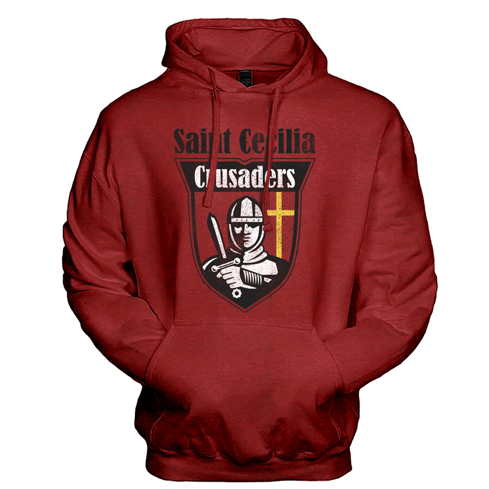 St. Cecilia Crusaders Vintage Logo - Cincy Shirts