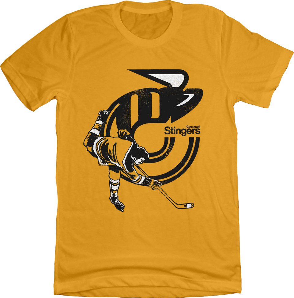 Cincinnati Stingers Slapshot Tee - Cincy Shirts