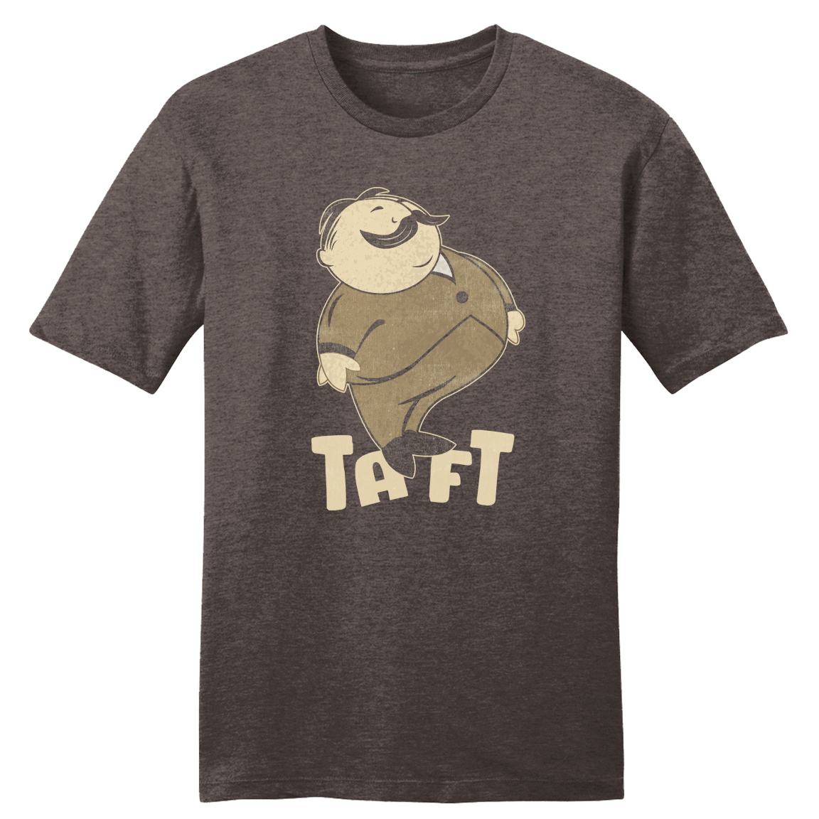 Taft Round Cartoon Style T-shirt