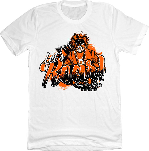 Hottertees Tony The Tiger Baseball Detroit Tigers Shirt