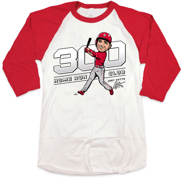 Joey votto Retro Series Tee | Cincinnati mlbpa Apparel | Cincy Shirts Unisex T-Shirt / Black / S