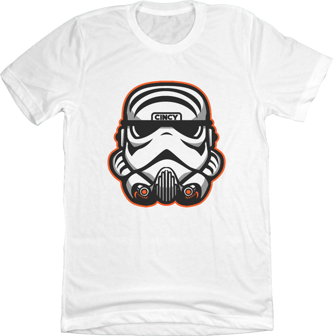 Cincy Football White Trooper - Cincy Shirts