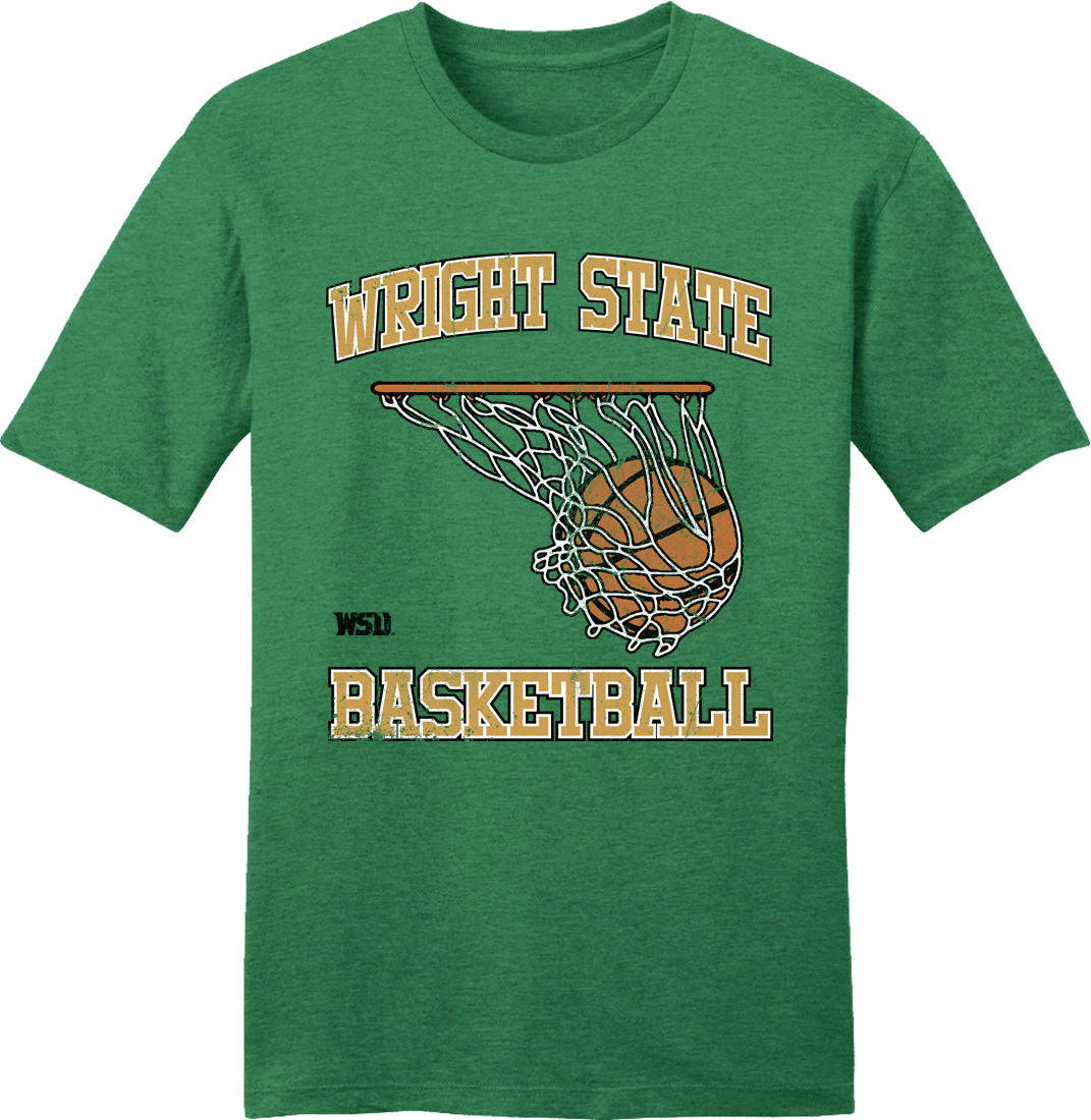 Wright State Basketball Swoosh - Cincy Shirts