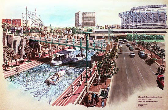 Pete Rose Way Canal