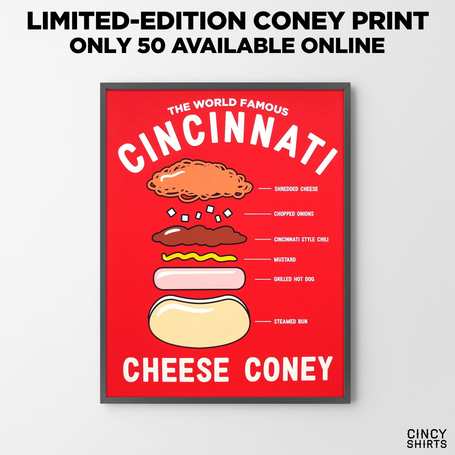 LIMITED-EDITION Cheese Coney Prints Available Now!