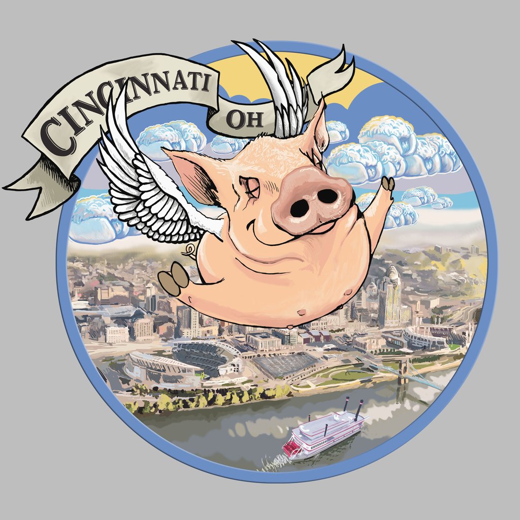 Cleo Ice Queen Porn - So Why DO Pigs Fly in Cincinnati? | Cincy Shirts