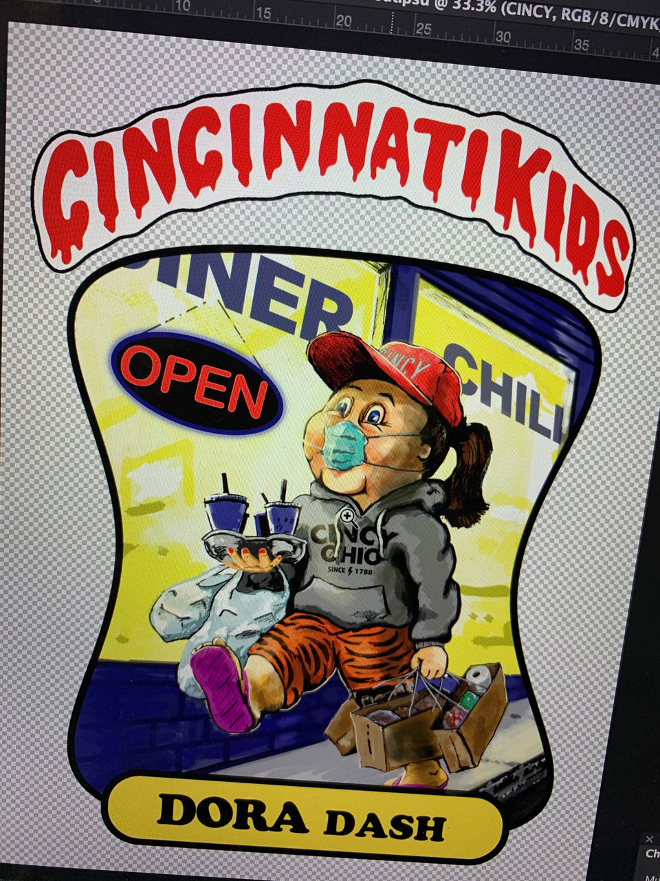 Cincinnati Illustrators Blog: Cincinnati Bengals cartoon