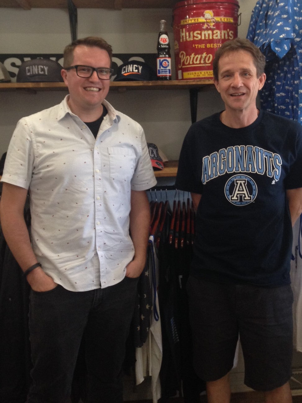 Ronny Salerno Cincy Shirts Podcast