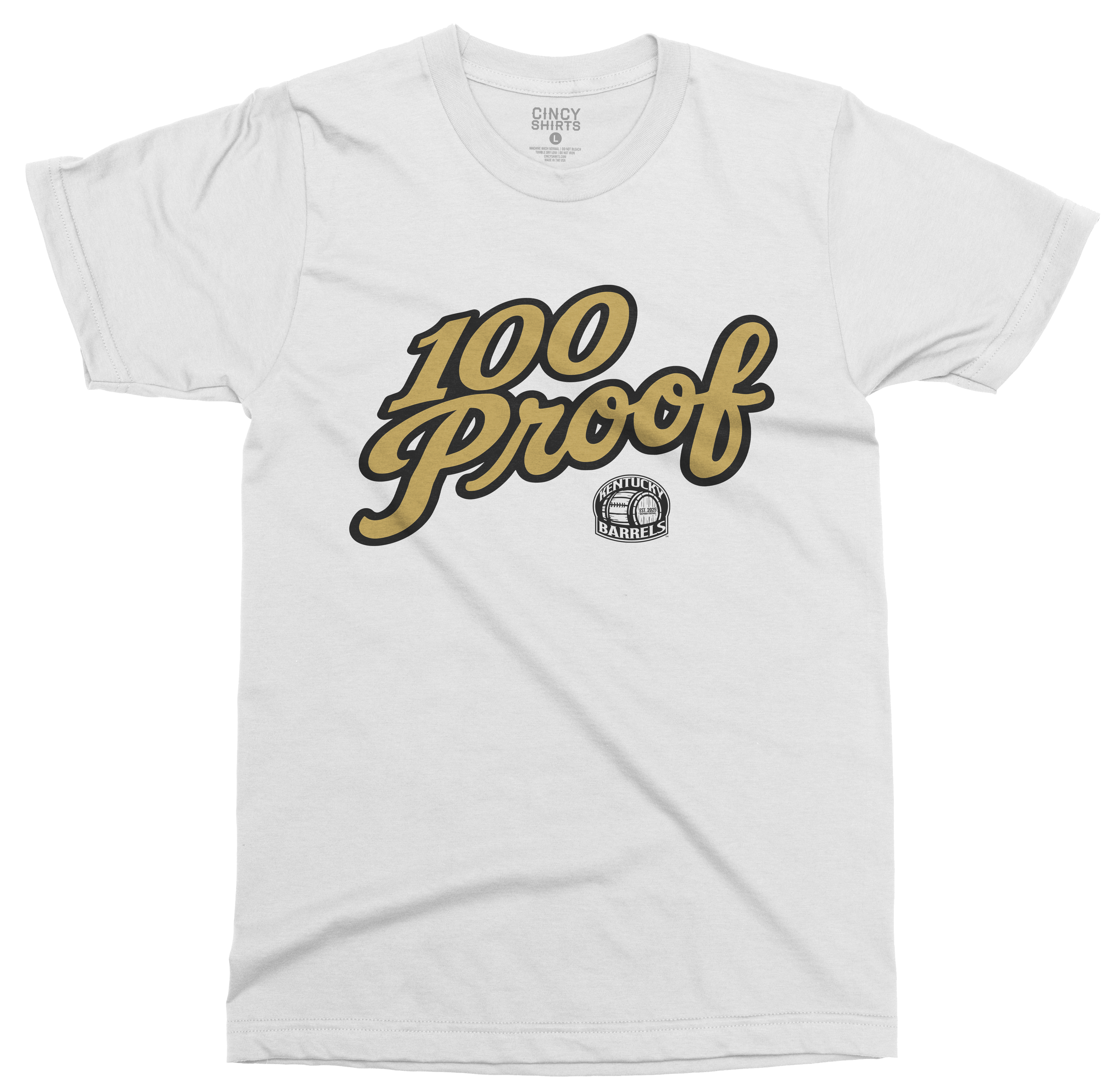 100 Proof Football Kentucky Barrels