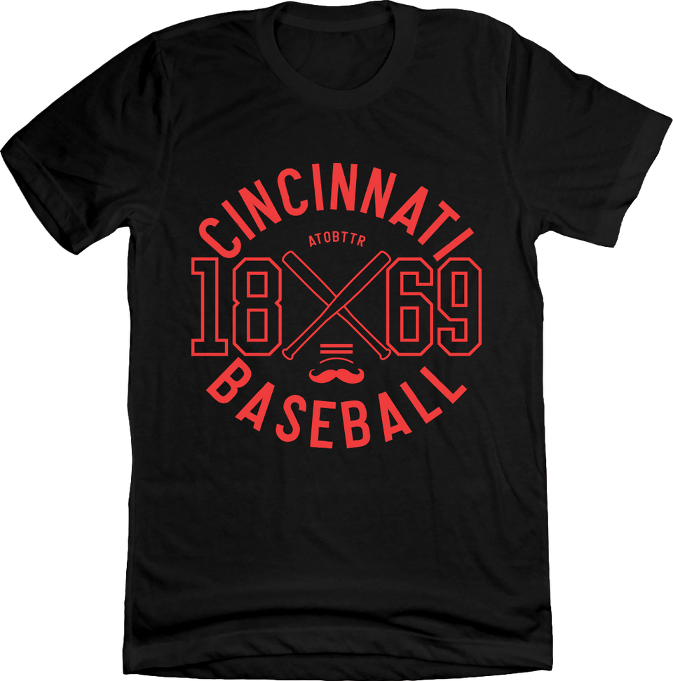 Cincinnati 1869 Baseball Uni-Tee Cincy Shirts