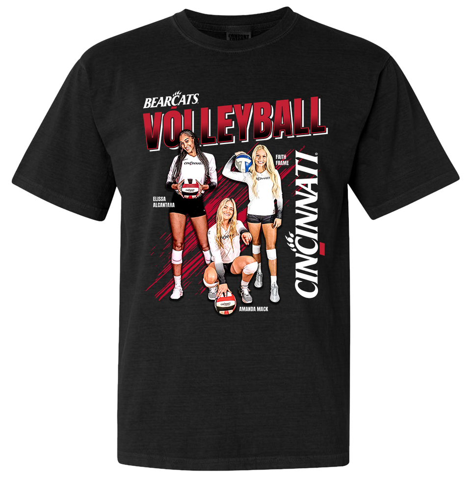 2024 Cincinnati Bearcats Volleyball CC Tee